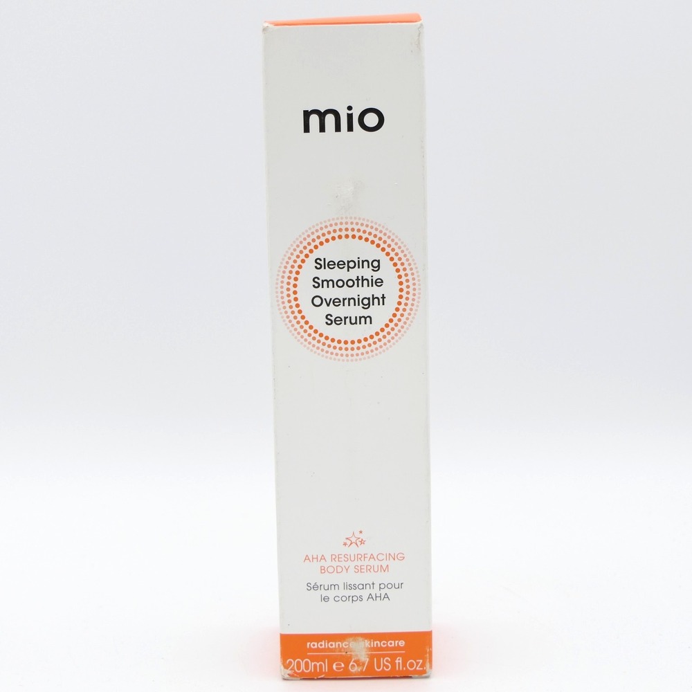 Mio Sleeping Smoothie Overnight Serum AHA Resurfacing Body Serum 6.7 fl oz